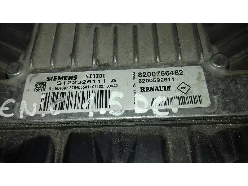 Recambio de centralita motor uce para renault scenic ii 1.5 dci diesel referencia OEM IAM 8200766462 8200592611 S122326111A