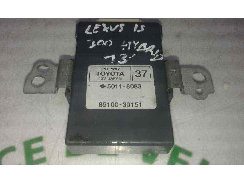 Recambio de modulo electronico para lexus is 300h referencia OEM IAM 50118083 8910030151 