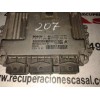 Recambio de centralita motor uce para peugeot 207 confort referencia OEM IAM 0281012529 9663475880 EDC16C34
