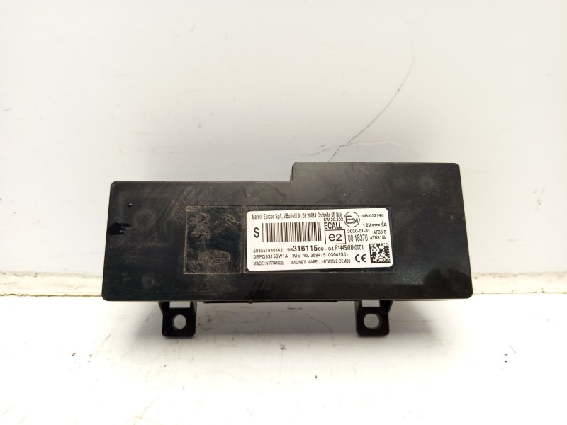 Recambio de modulo electronico para peugeot 2008 (p1) active referencia OEM IAM 9831611580  