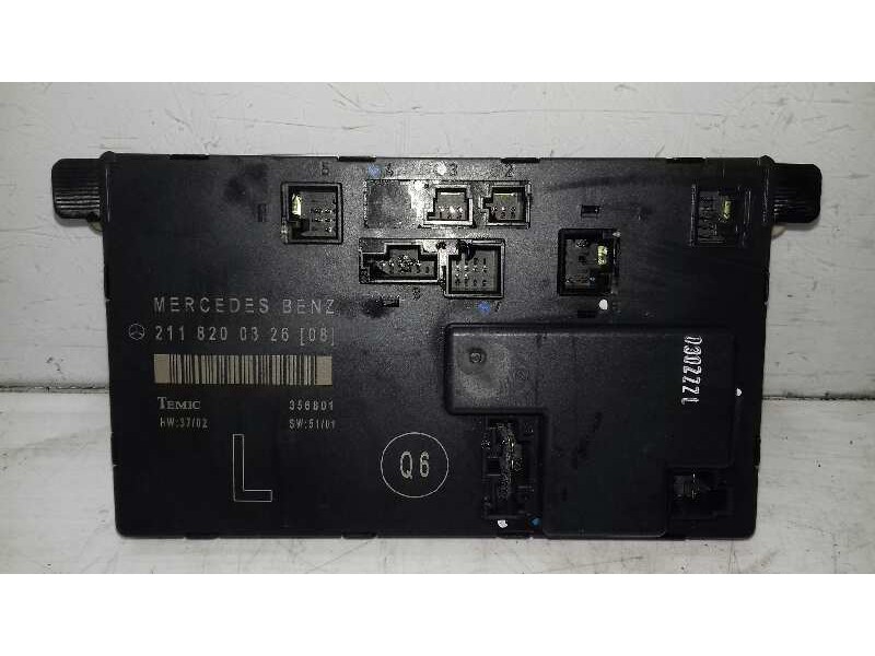 Recambio de modulo electronico para mercedes-benz clase e (w211) berlina e 320 cdi (211.026) referencia OEM IAM 2118200326  
