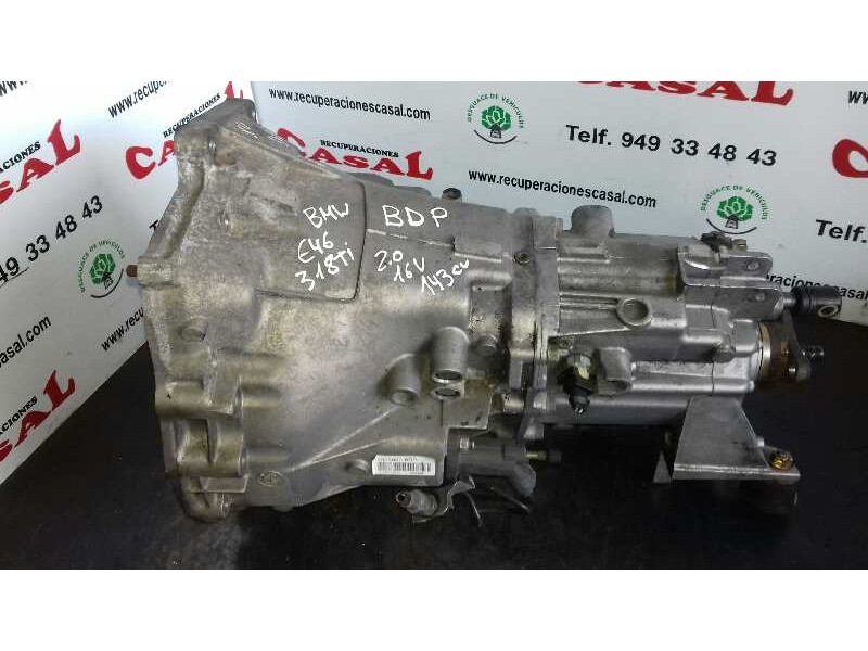 Recambio de caja cambios para bmw serie 3 berlina (e46) 320d referencia OEM IAM BDP  