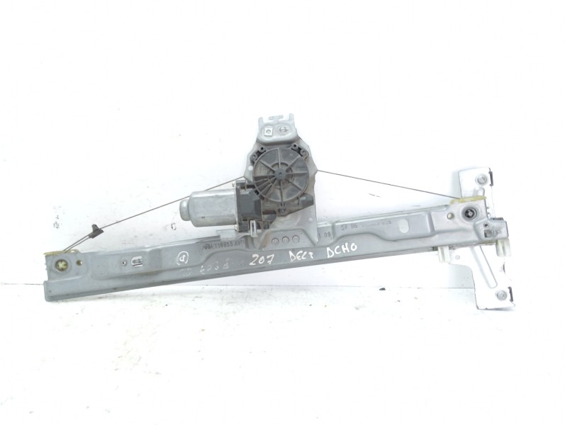 Recambio de elevalunas delantero derecho para peugeot 207 confort referencia OEM IAM 9222W9  