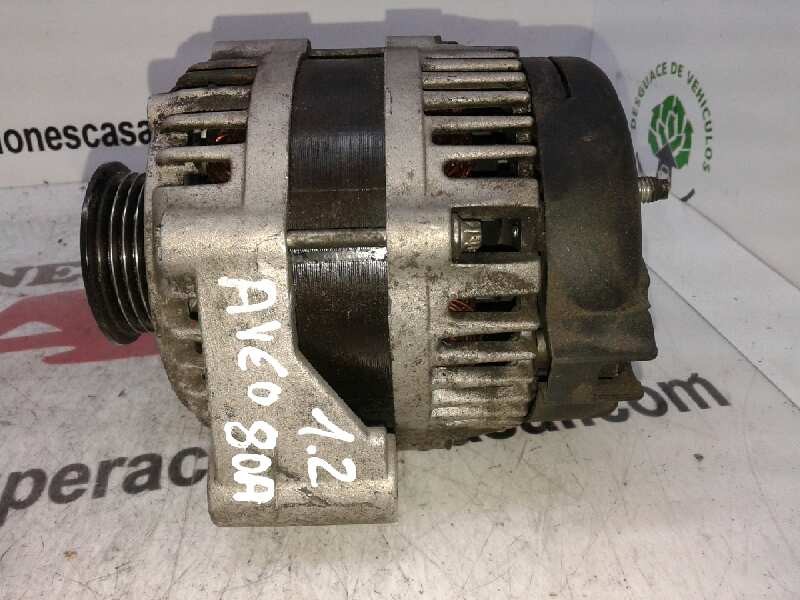 Recambio de alternador para chevrolet aveo ls referencia OEM IAM 96936136  