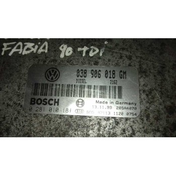 CENTRALITA MOTOR UCE 0281010181 038906018GM 