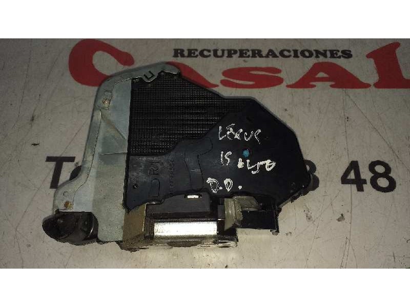 Recambio de cerradura puerta delantera derecha para lexus is200 (ds2/is2) 250 v6 referencia OEM IAM R47D1804  