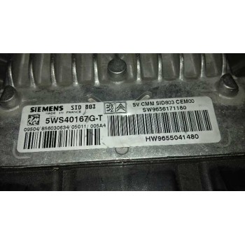 CENTRALITA MOTOR UCE 9655041480 5WS40167GT 9656171180