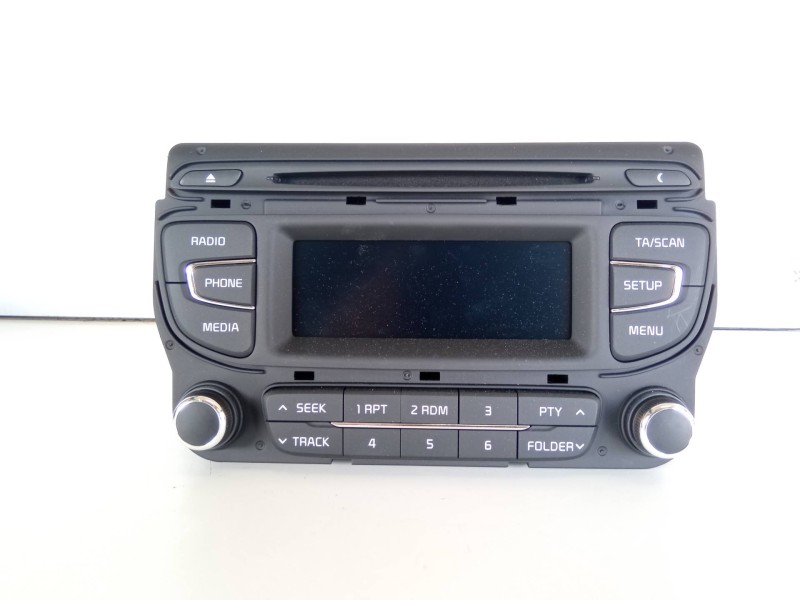 Recambio de sistema audio / radio cd para renault megane iii sport tourer expression referencia OEM IAM 96170A2100WK  