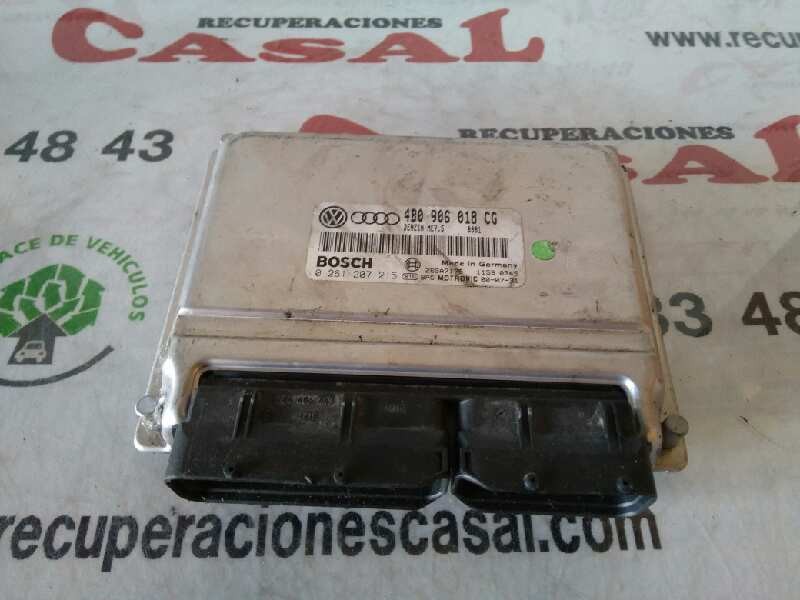 Recambio de centralita motor uce para volkswagen passat berlina (3b3) advance referencia OEM IAM 4B0906018CG 0261207215 BOSCH