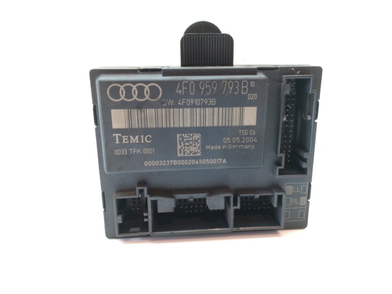 Recambio de centralita cierre para audi a6 berlina (4f2) 3.0 tdi quattro (165kw) referencia OEM IAM 4F0959793B  