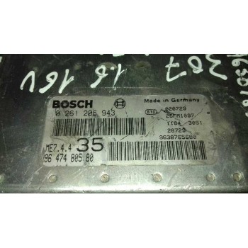 CENTRALITA MOTOR UCE 0261206943 9647480580 9638765680