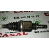 Recambio de transmision delantera izquierda para dacia logan ambiance referencia OEM IAM 8200543477  