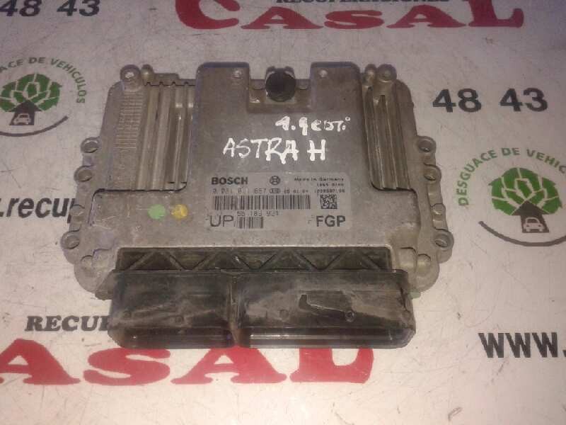 Recambio de centralita motor uce para opel astra h berlina enjoy referencia OEM IAM 0281011667 55189924 BOSCH