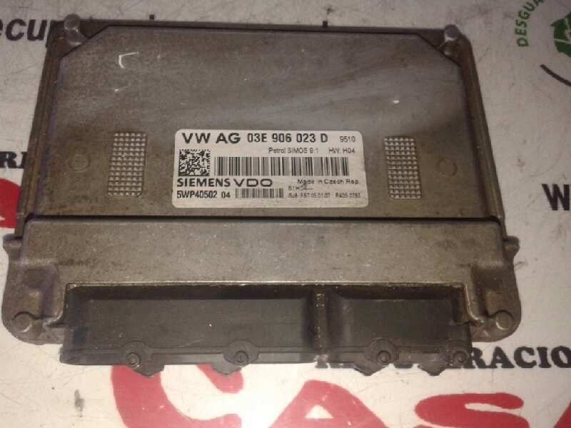 Recambio de centralita motor uce para seat ibiza (6l1) hit referencia OEM IAM 03E906023D 5WP4050204 SIEMENS