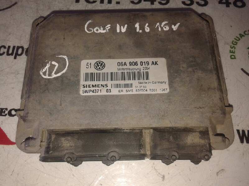 Recambio de centralita motor uce para volkswagen golf iv berlina (1j1) conceptline referencia OEM IAM 06A906019AK 5WP437103 SIEM