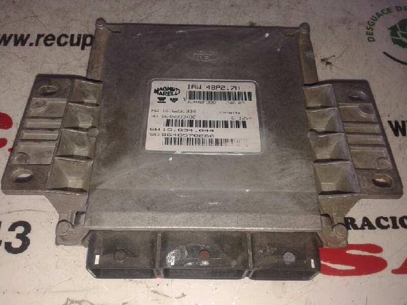 Recambio de centralita motor uce para citroën c3 1.1 audace referencia OEM IAM 9645989480 16623004 16634044