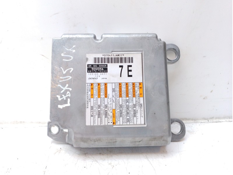 Recambio de centralita airbag para lexus ux (za10) 250h referencia OEM IAM 8917076340 8917076520 