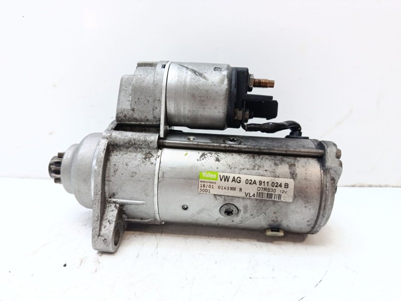 Recambio de motor arranque para seat leon (1m1) 1.9 tdi referencia OEM IAM 02A911024D  