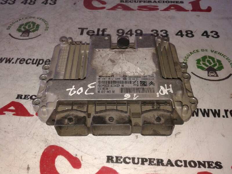 Recambio de centralita motor uce para citroën c4 berlina collection referencia OEM IAM 0281012985 9661204380 EDC16C34