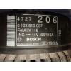 Recambio de alternador para chrysler voyager (gs) 2.5 turbodiesel referencia OEM IAM 0123510037  
