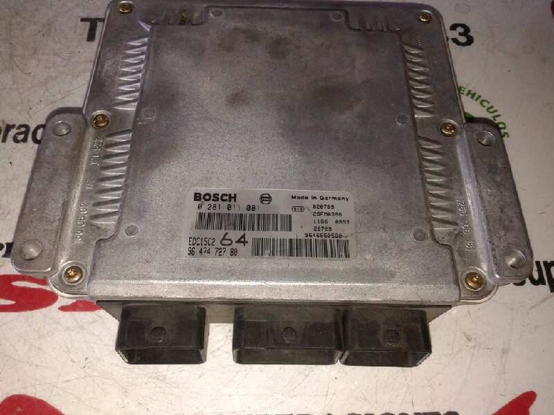 Recambio de centralita motor uce para peugeot 307 (s1) xs referencia OEM IAM 0281011081 9647472780 EDC15C2