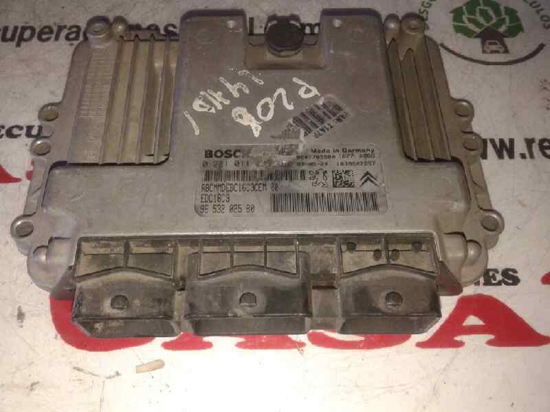 Recambio de centralita motor uce para peugeot 206 berlina xt referencia OEM IAM 9653202580 EDC16C3 BOSCH