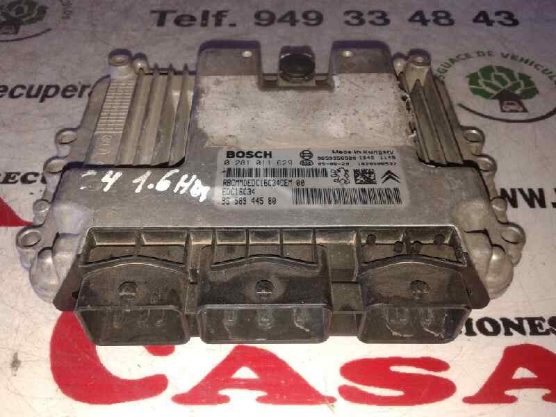 Recambio de centralita motor uce para citroën c4 coupe vtr plus referencia OEM IAM 0281011629 EDC16C34 9658944580