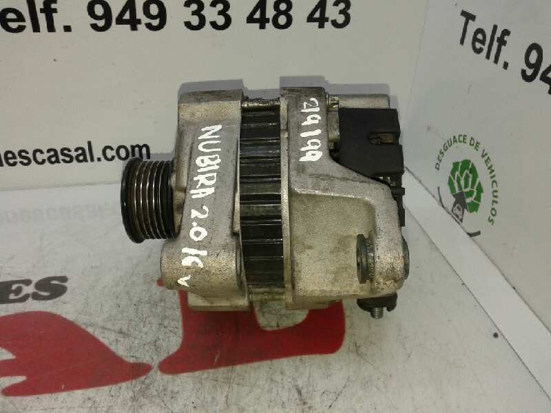 Recambio de alternador para daewoo nubira berlina 2.0 cat referencia OEM IAM 219199  