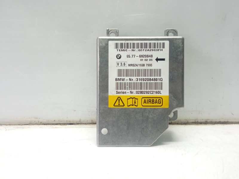 Recambio de centralita airbag para bmw serie 5 berlina (e39) 523i referencia OEM IAM 6920848 31692084801Q 