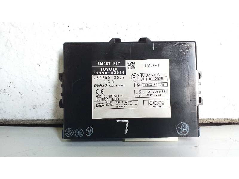 Recambio de modulo electronico para lexus is200 (ds2/is2) 220d referencia OEM IAM 8999053010  