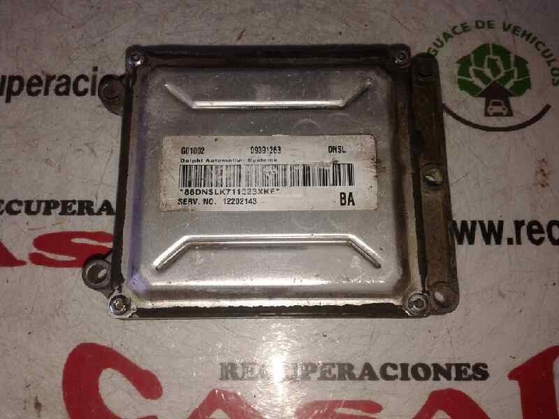 Recambio de centralita motor uce para opel zafira a blue line referencia OEM IAM 12202143 09391263 G01002