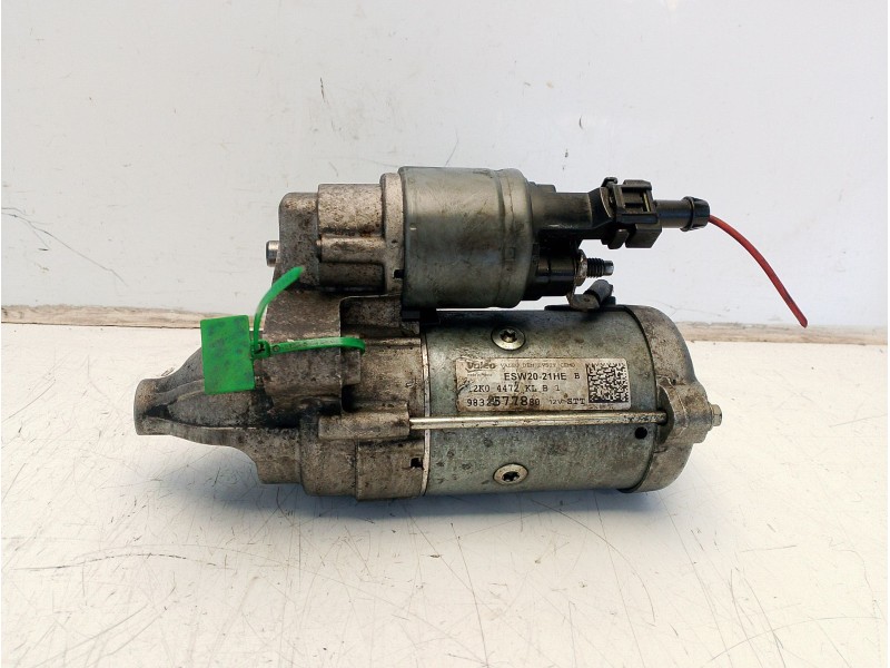 Recambio de motor arranque para citroën jumpy 1.9 turbodiesel referencia OEM IAM 9832577880  