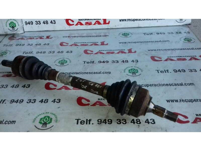 Recambio de transmision delantera izquierda para peugeot 207 x-line referencia OEM IAM 9656135280  
