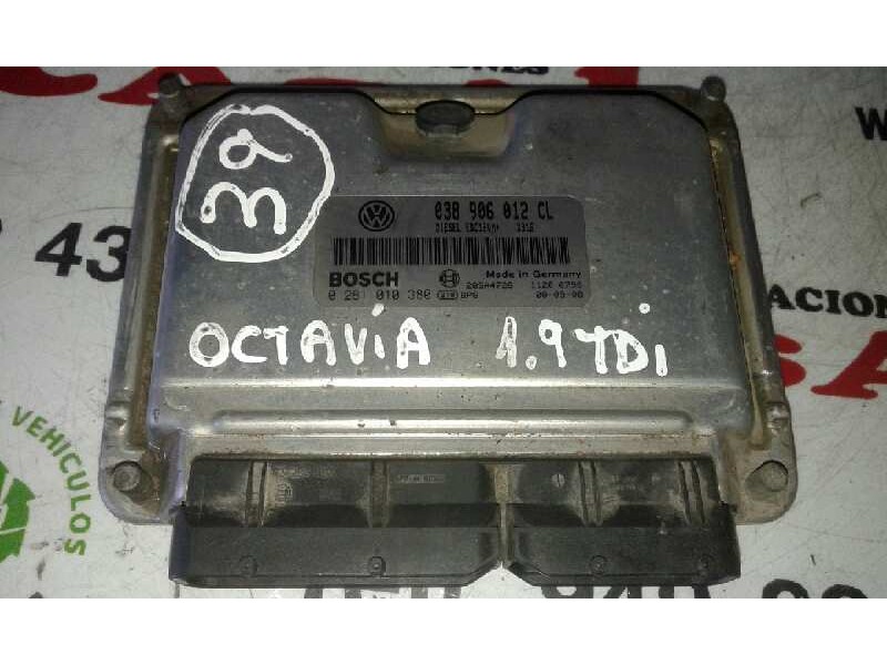 Recambio de centralita motor uce para skoda octavia berlina (1u2) 1.9 tdi referencia OEM IAM 038906012CL 0281010380 