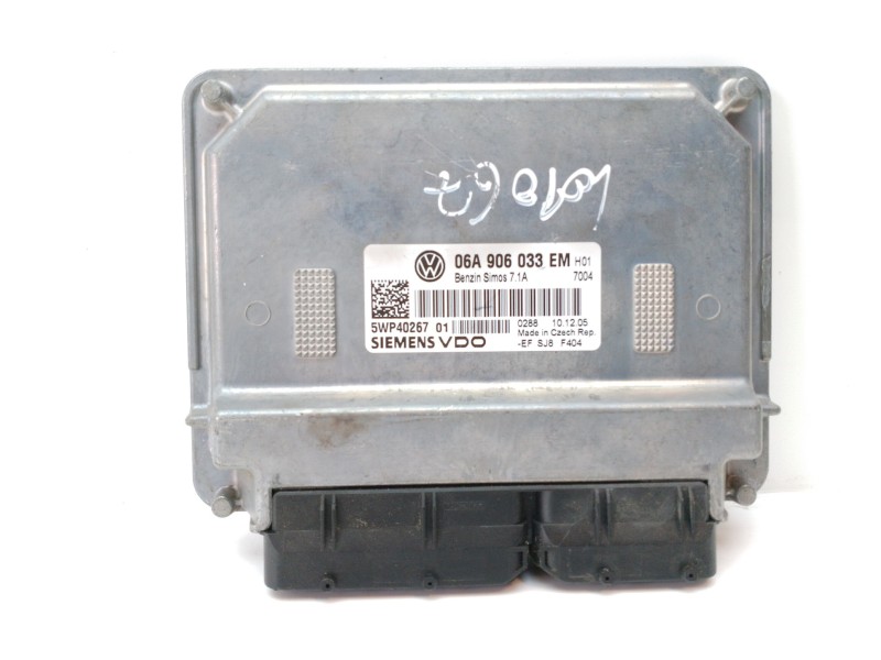 Recambio de centralita motor uce para volkswagen golf v berlina (1k1) conceptline (e) referencia OEM IAM 06A906033EM  