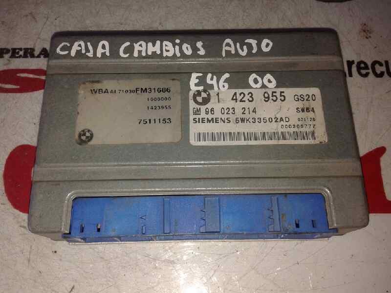 Recambio de centralita cambio automatico para bmw serie 3 berlina (e46) 320d referencia OEM IAM 1423955 96023214 5WK33502AD
