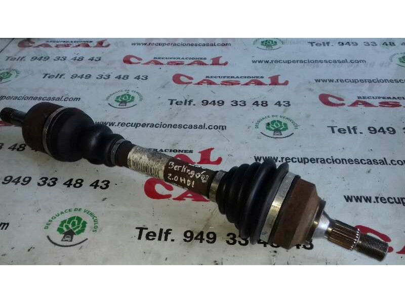 Recambio de transmision delantera izquierda para citroën berlingo 2.0 hdi sx plus familiar referencia OEM IAM   