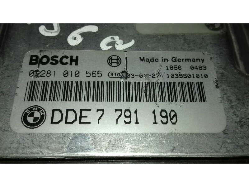Recambio de centralita motor uce para bmw serie 3 berlina (e46) 320d referencia OEM IAM 0281010565 7791190 