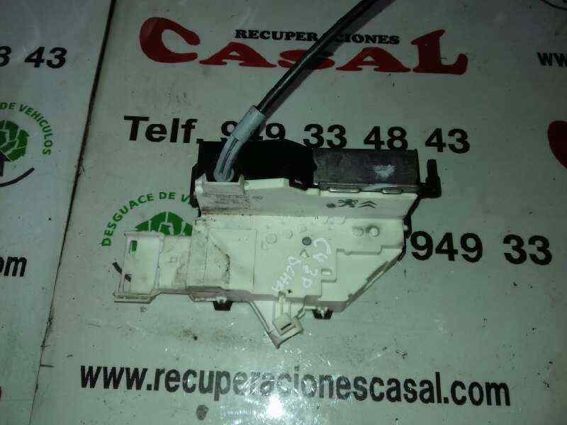 Recambio de cerradura puerta delantera derecha para citroën c4 berlina vtr plus referencia OEM IAM 9683416980  