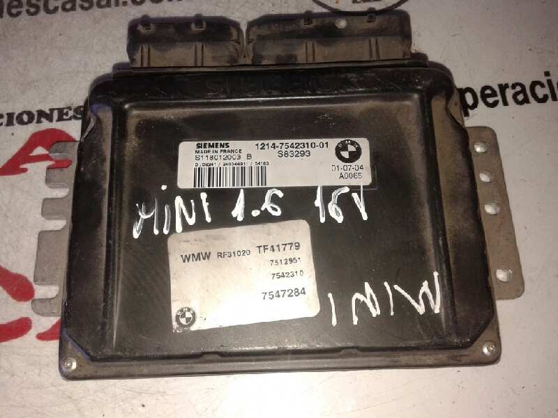 Recambio de centralita motor uce para mini r50,r53 16v cat referencia OEM IAM S118012003B 1214754231001 S83293