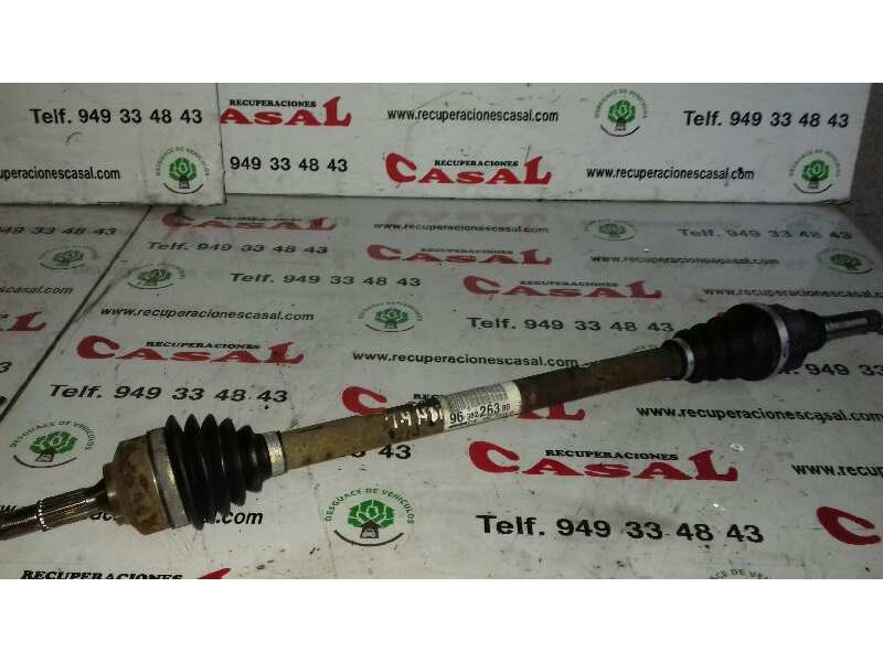 Recambio de transmision delantera izquierda para citroën c3 1.4 hdi sx plus referencia OEM IAM 9638226380  