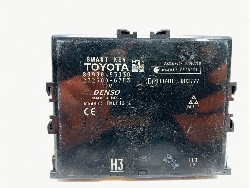 Recambio de modulo electronico para lexus is 2.5 16v cat (híbrido) referencia OEM IAM 8968153010 8999053330 2325006753