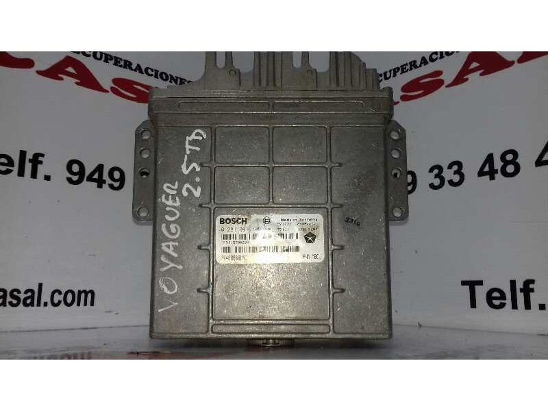 Recambio de centralita motor uce para chrysler voyager (gs) 2.5 turbodiesel referencia OEM IAM 0281001708 P04686661 