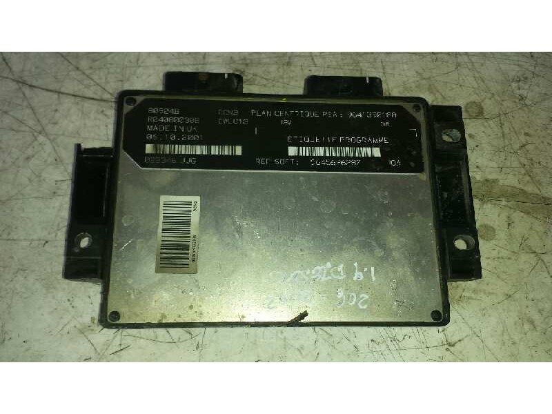 Recambio de centralita motor uce para peugeot 206 sw quiksilver referencia OEM IAM 9641390180 9645626280 