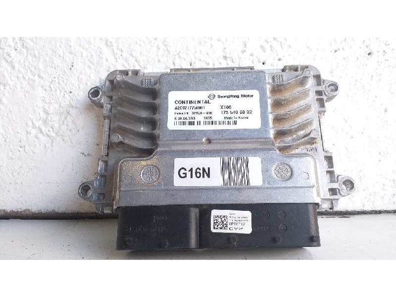 Recambio de centralita motor uce para ssangyong tivoli crystal 4x2 referencia OEM IAM A2C9717750801 1735400332 