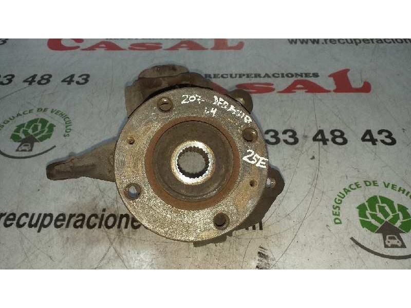 Recambio de mangueta delantera derecha para peugeot 207 sport referencia OEM IAM   
