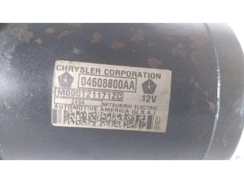 Recambio de motor arranque para chrysler 300 c 3.5 cat referencia OEM IAM M000T2171 04608800AA 