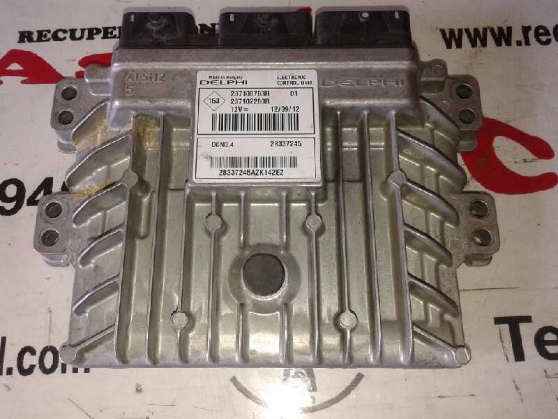 Recambio de centralita motor uce para dacia sandero ambiance referencia OEM IAM 237100703R 237102280R 28337245