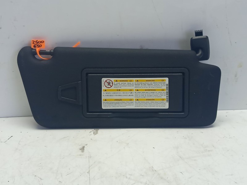 Recambio de parasol derecho para mercedes-benz clase e coupé (c207) e 350 cdi (207.322) referencia OEM IAM A2078100410  