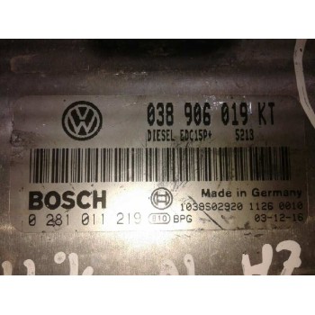 CENTRALITA MOTOR UCE 0281011219 038906019KT 